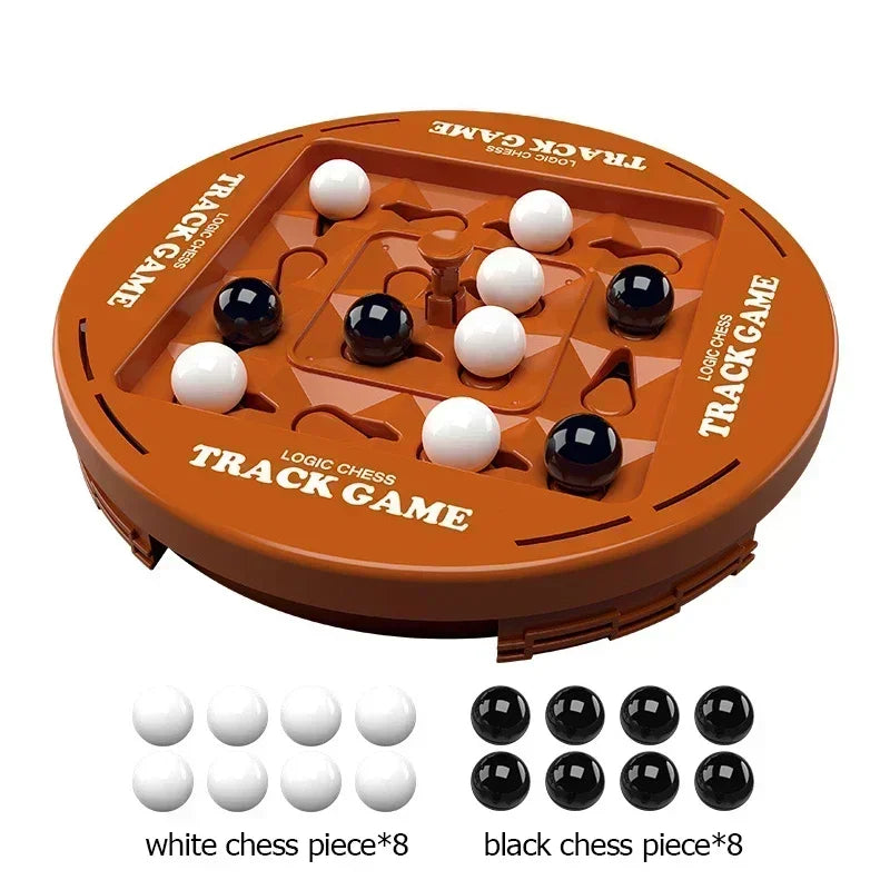 4 In A Row Game Educational Orbit Logic Board Game 2 Player Fast Strategy Track For Fun Family Party Parent-child Toys Gifts