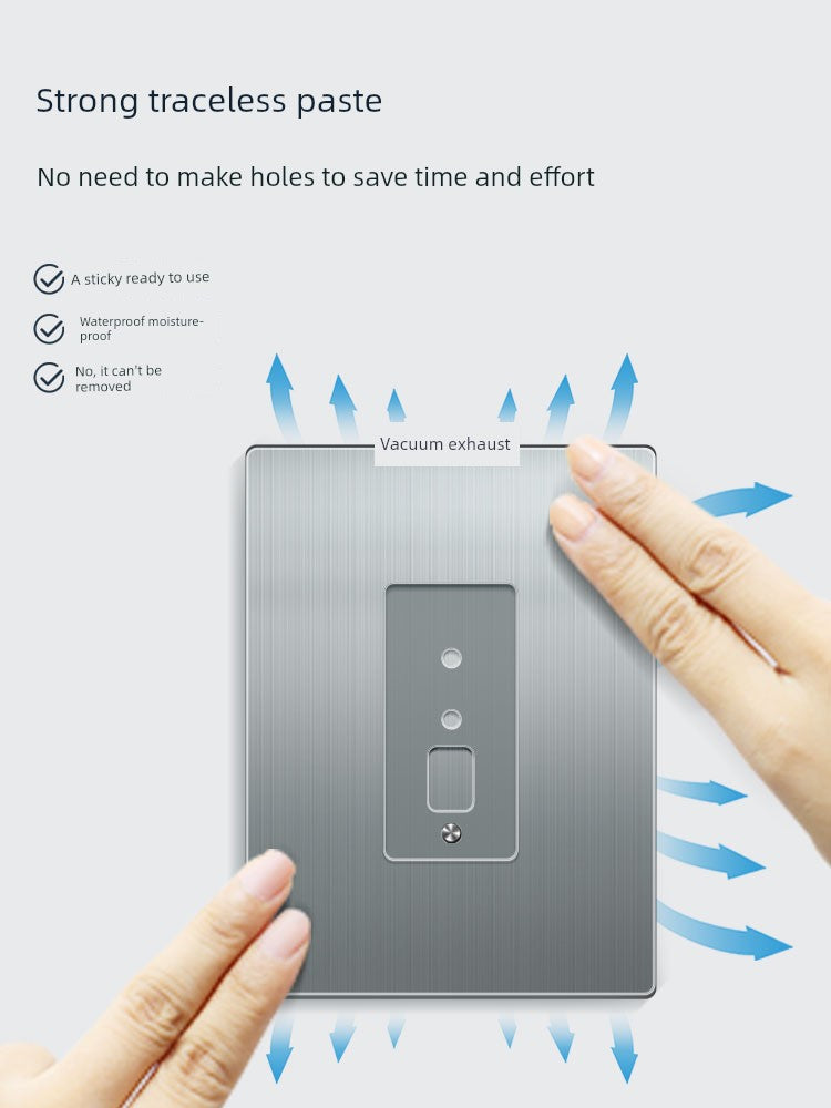 Wall-Mounted Alumimum Single Rod Toilet Towel Rack