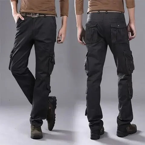 Outdoor Hiking Cotton Male Trousers Baggy Aesthetic Korean Style Cheap Y2k Vintage Men's Cargo Pants Fashion Slacks New In Long