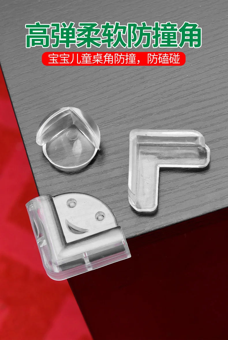 Anti-collision Edge Corners for Kids Baby Silicone Safety Protector Table Protection Saftey PVC Table Protector