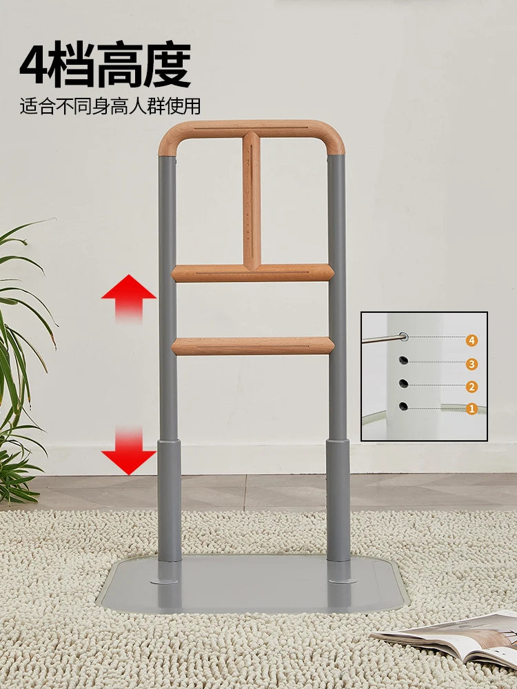 Auxiliary Getting Up Device Safely Elderly Punch-free Bedside Handrail Senior Bed Rail Guardrail Help Frame Kryjte Se Getting Up