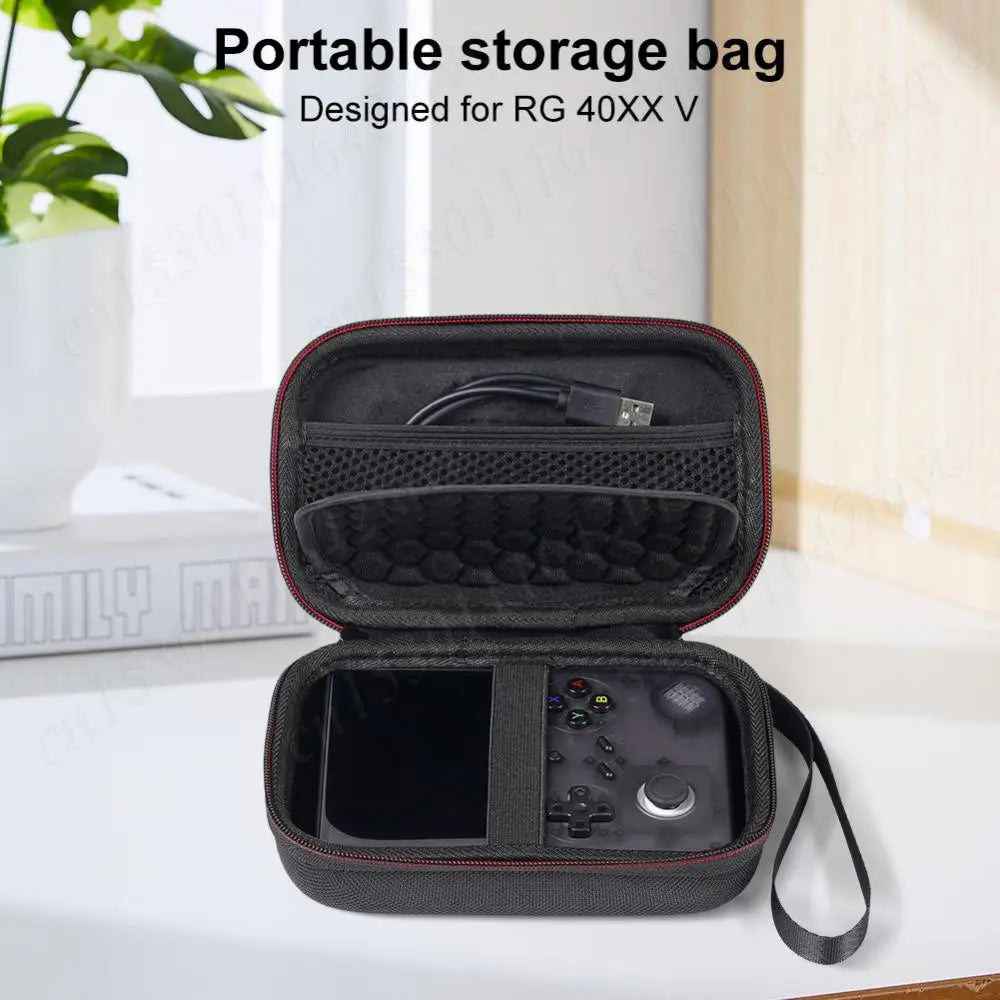 For ANBERNIC RG40XXV Portable Game Console Organizer Shockproof Handheld Game Console Storage Bag For RG 40XXV Carrying Case