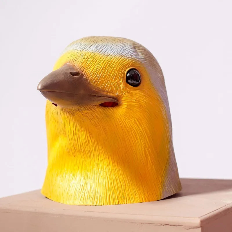Novelty Bird Mask Latex Hood Animal Eagle Pigeon Bird Helmet Halloween Costume Carnival Cosplay Party Zoo Masquerade Props