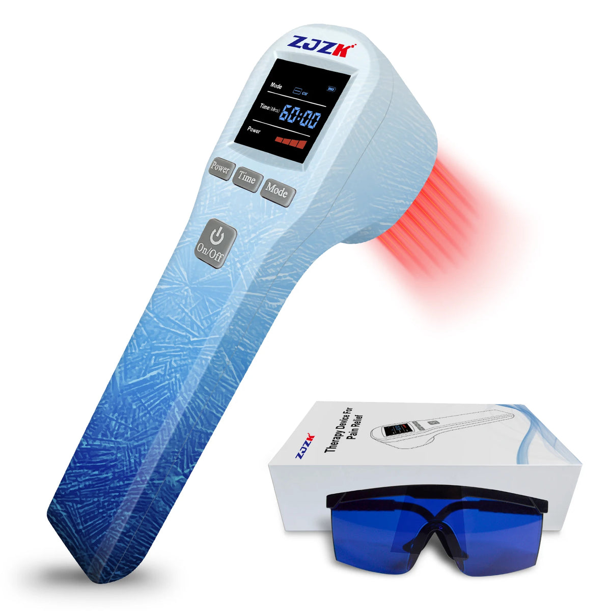 Deep tissue cold laser therapy device professional horse dogs cats health care tool for pain relief 808nm 650nm 880mW 20 diodes