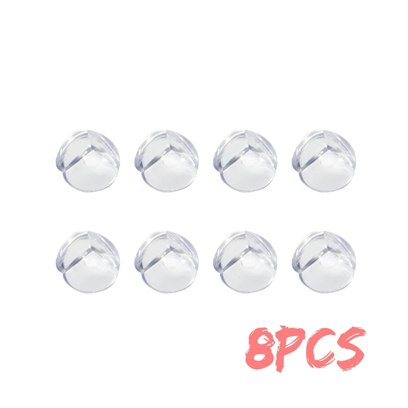 4/8Pcs Child Baby Safety Silicone Protector Table Corner Edge Protection Cover Children Anticollision Edge & Guards