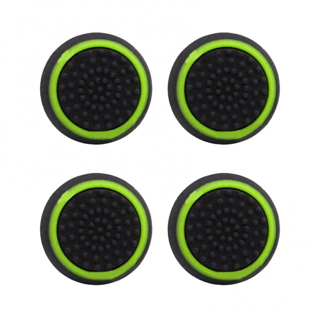 4 Pcs Controller Thumb Silicone Stick Grip Cap Cover For ONE 360 Game Accessories For PS3-PS4-Xbox-Nintendo Controllers Colorful