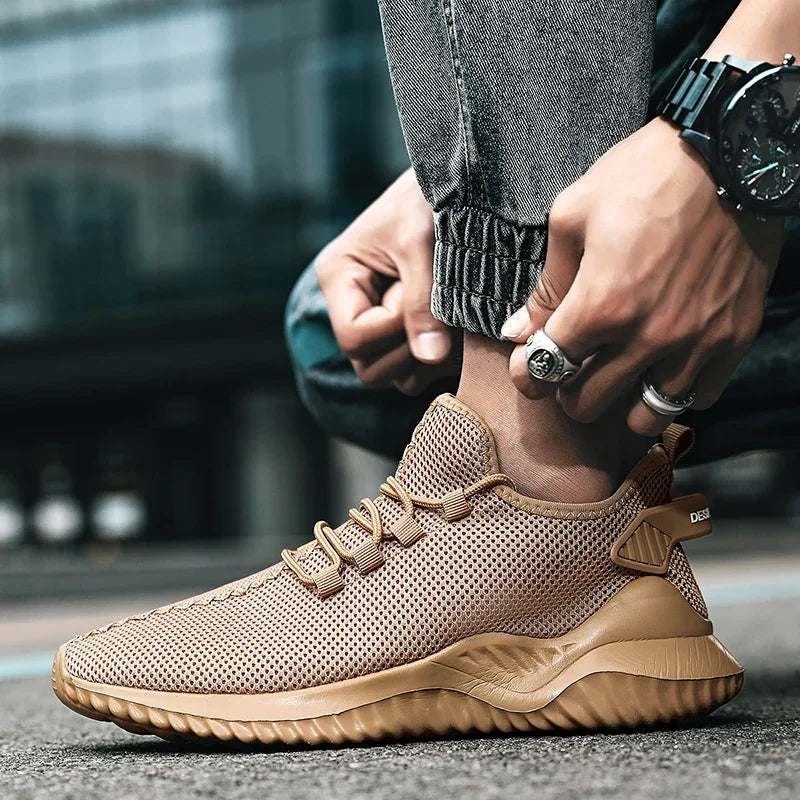 Men's Sports Shoes Casual Original Leather Shoes Low Price Footwear Barefoot Man Bule White Sneakers For Men Zapatillaa Tennis