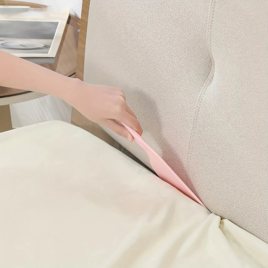 1/2pcs Bed Sheet Tucker Tool Tucking Paddle For Bed Making Easier Plastic Durable Sheet Change Helper Bed Skirt Replacement