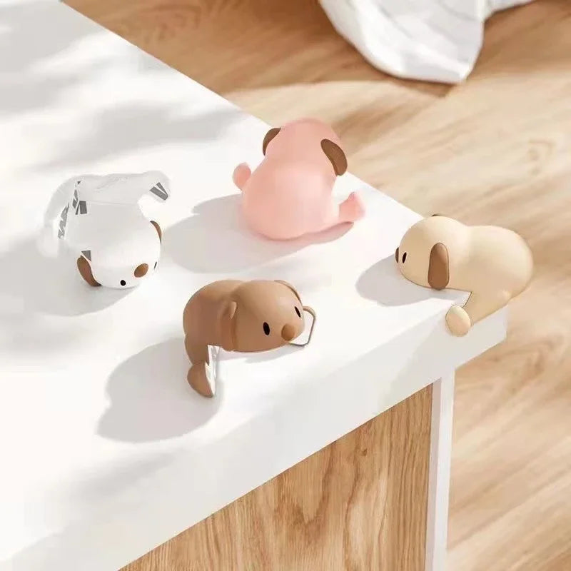 1pc Puppy Dog Safety Table Conner Protector Cartoon Table Edge Guards Protection Cover Pad Baby Security Guard Accessories