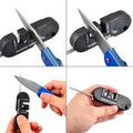 Portable Tungsten Ceramic Carbide Knife Whetstone Sharpener Sharpen Fish Hook Pocket Diamond Tool Camp Hike outdoor