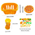 Play Food Set For Kids Children's Pretend Play Kitchen Toy Finely Polished Educational Toy For Birthday New Year Christmas