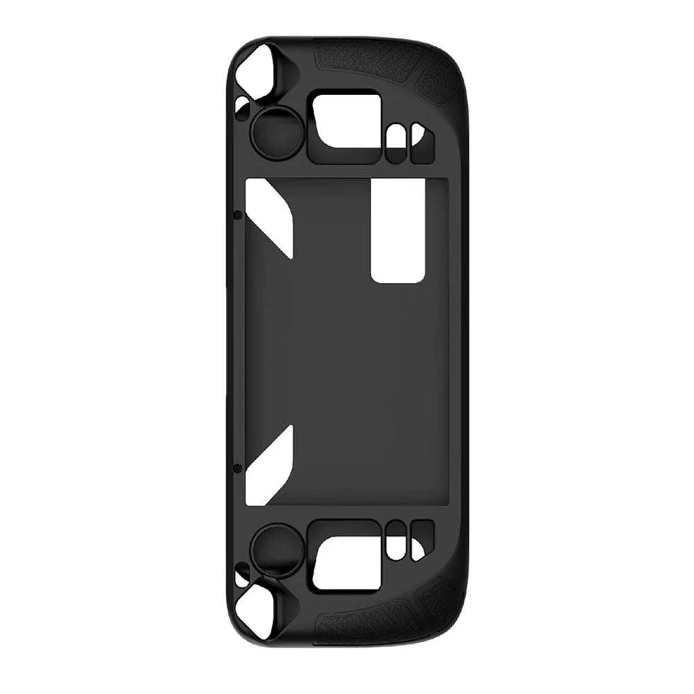 Silicone Case For Steam Deck OLED Game Console Full Protection with Bracket Cover Shell Anti-fall Protective Case for Steam Deck