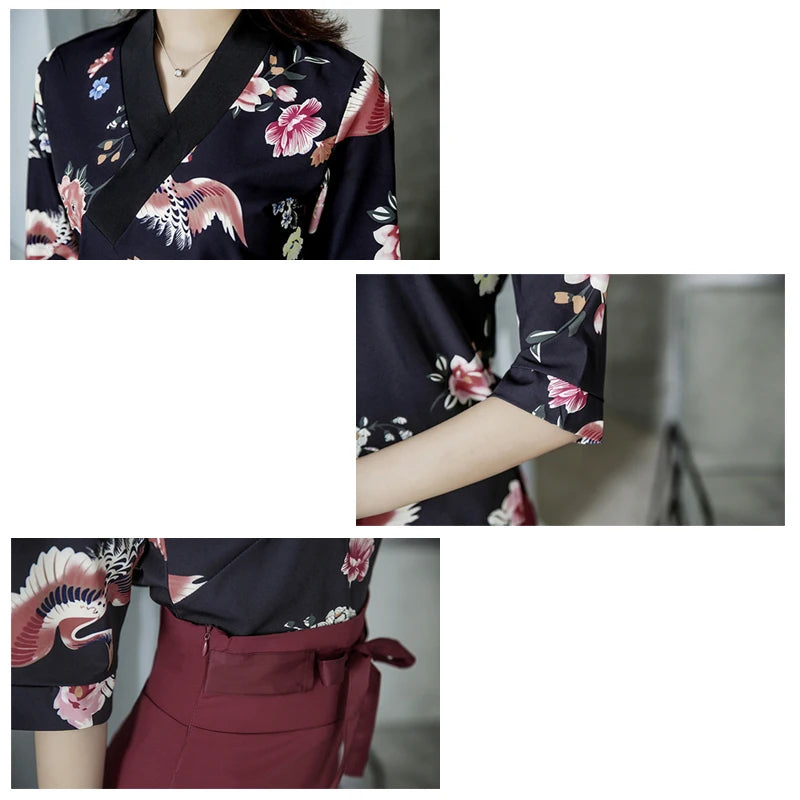 New Style Beauty Salon Uniform Women Foot Bath Technician Workwear Sauna Spa Massage Esthetic Overalls Hotel Working Pants Suit