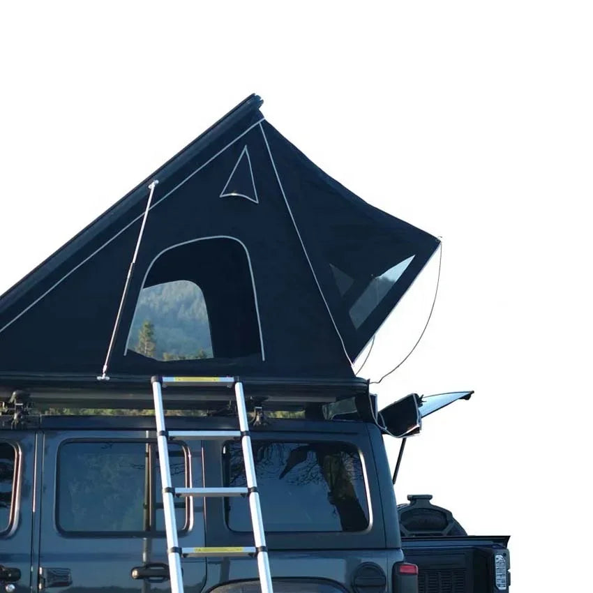 Custom Car Roof Top Tent Outdoor Folding Camping Truck Rooftop Tent For SUV Pickup Trailer With Aluminum Hard Shell Cover