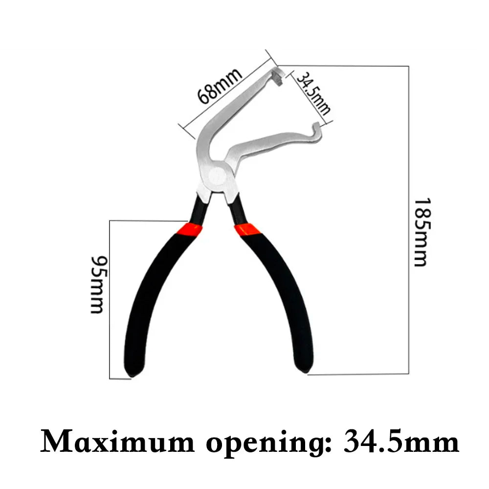 Automotive Fuel Line And Electrical Disconnect Pliers Wire Removal Oil Pipe Separate Pliers Multi-purpose Car Repair Tool