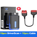 MUCAR DriverScan OBD2 Scanner Bluetooth, Bi-directional scan Tool OE Level All System Diagnostic Active Test 15 Service Function