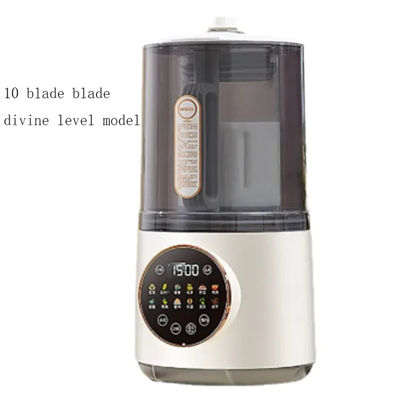Wall Breaking Household Heating Full-automatic Soybean Milk Machine Bass Health Care Cooking Multi-function Juicer
