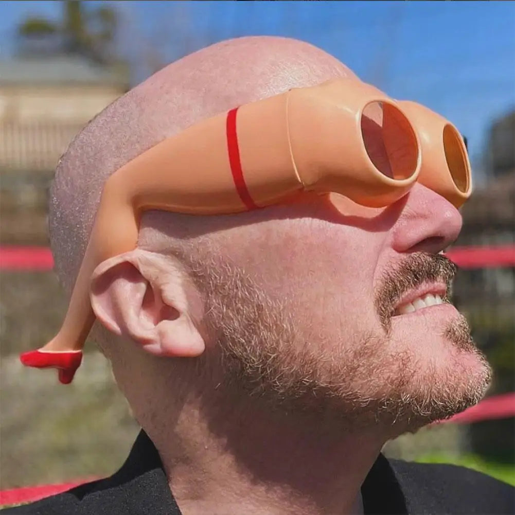 Novelty Leg & Buttocks Sunglasses, Funny Sunglasses For Adults, Novelty Sunglasses, Party Funny Eye Glasses Gag Gifts