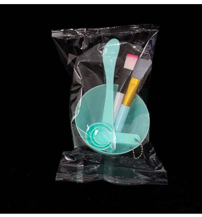 Face Mask Mixing Bowl Set DIY Facemask Mixing Tool with Silicone Mask Bowl Makeup Brushes Spatula Beauty Skin Care Beauty Health