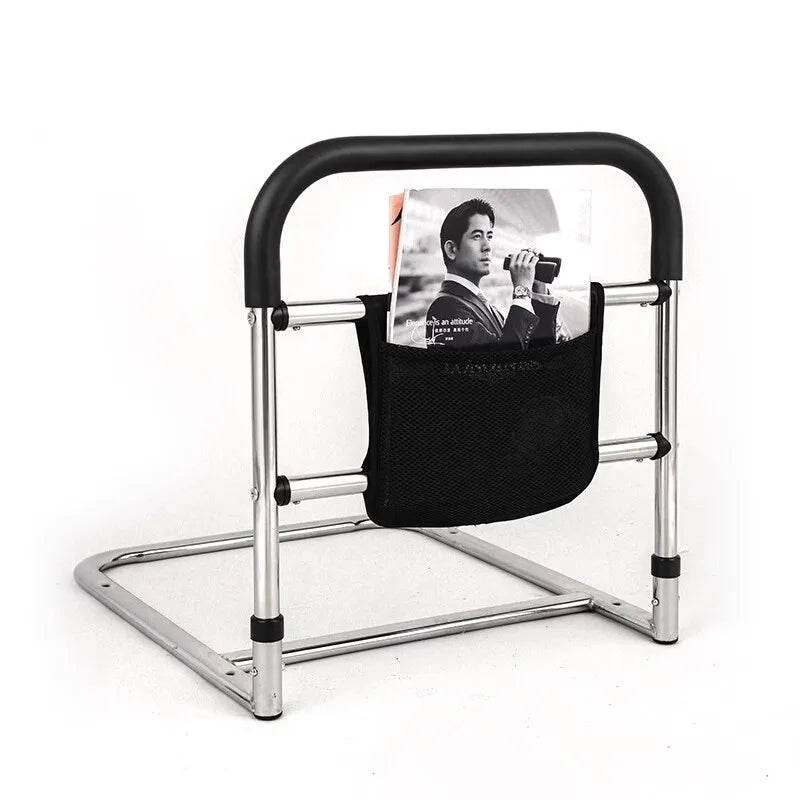 Senior Bed Rails Firm Handrails Beside Bed Assistor Elderly Bed Guardrail Free Storage Auttakaa Minua Bag Wake-up Booster