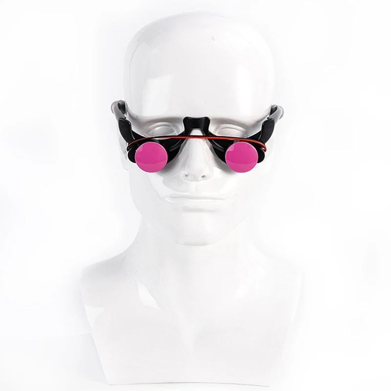 Halloween Light-Up LED Eyewear Anime Role Playing Props Funny Novelty Luminous Glasses Red Eyes Cosplay Masquerade Party Props