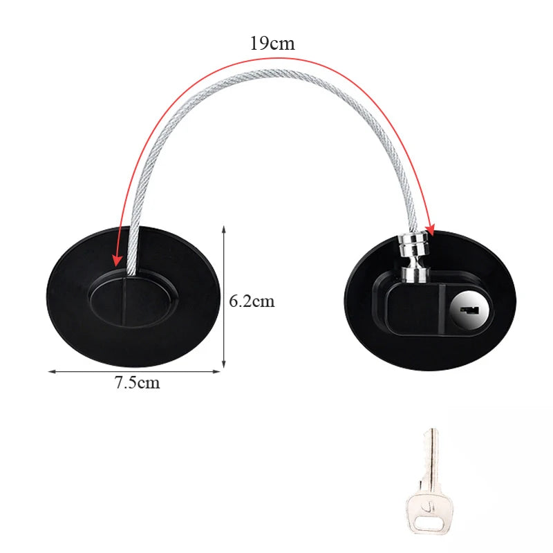 Password Baby Safety Door Window Lock Key for Children Kids Home Security Protection Baby Care Cabinet Refrigerator Locks Drawer