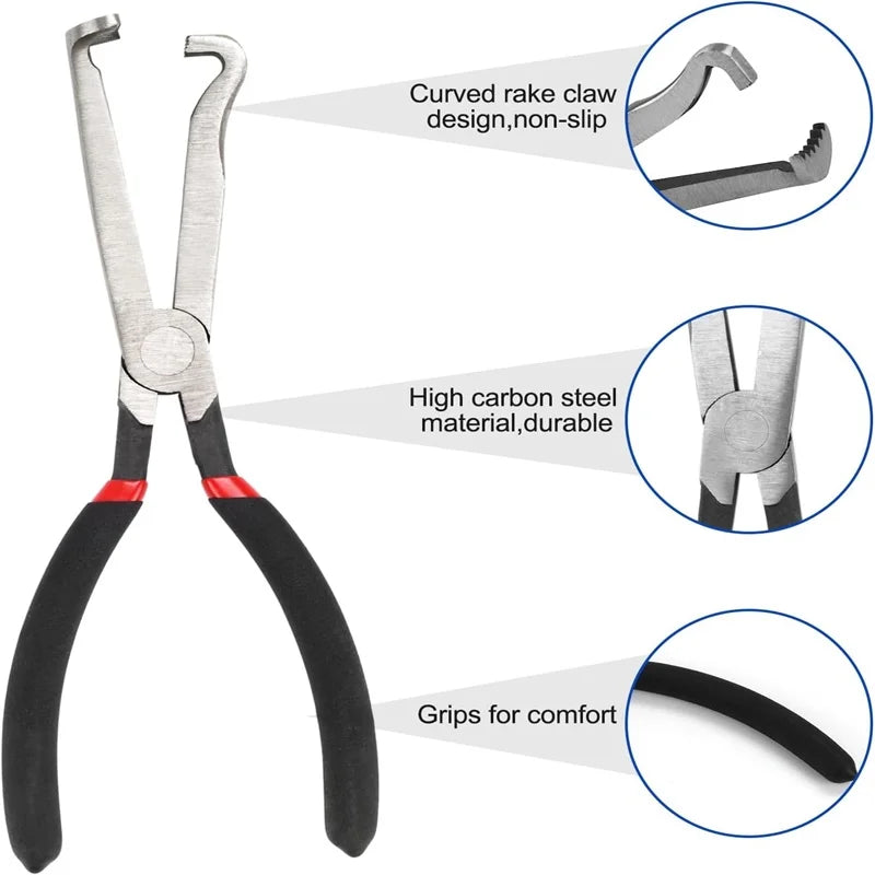 Automotive Fuel Line And Electrical Disconnect Pliers Wire Removal Oil Pipe Separate Pliers Multi-purpose Car Repair Tool