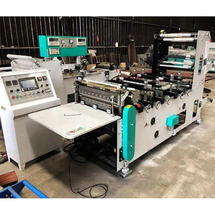 Customized Full Automatic High Speed Laminated Plastic Bags 3-side Seal Three Side Sealing Bag Making Machine