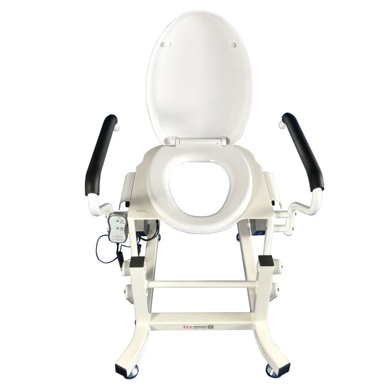 Senior health care products standing up toilet assist commode chair for old people