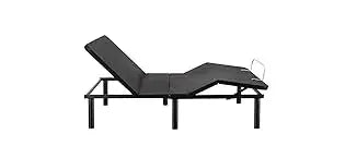 Sleep Enabling Serenity Adjustable Bed Frame Full, Head & Foot Incline, 7 Adjustable Positions, Wireless Remote, Compact
