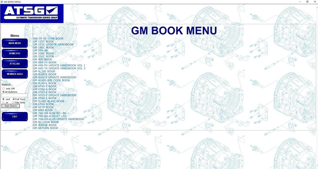 Newest ATSG 2017 Auto Repair Software Automatic Transmissions Service Group Repair Information Atsg Manual Diagnosis Unit Failur