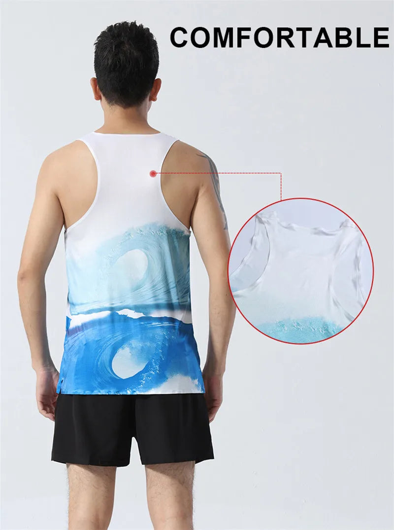 Adult Men Women Running Hiking Shirts Tight Gym Tank Top Fitness Marathon T-shirts Sport Exercise Basketball Vest Clothes B26