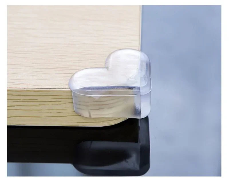 4PCS Baby Safety Silicone Protector Table Corner Edge Protection Cover Electric Socket Protection Children Anticollision Guards