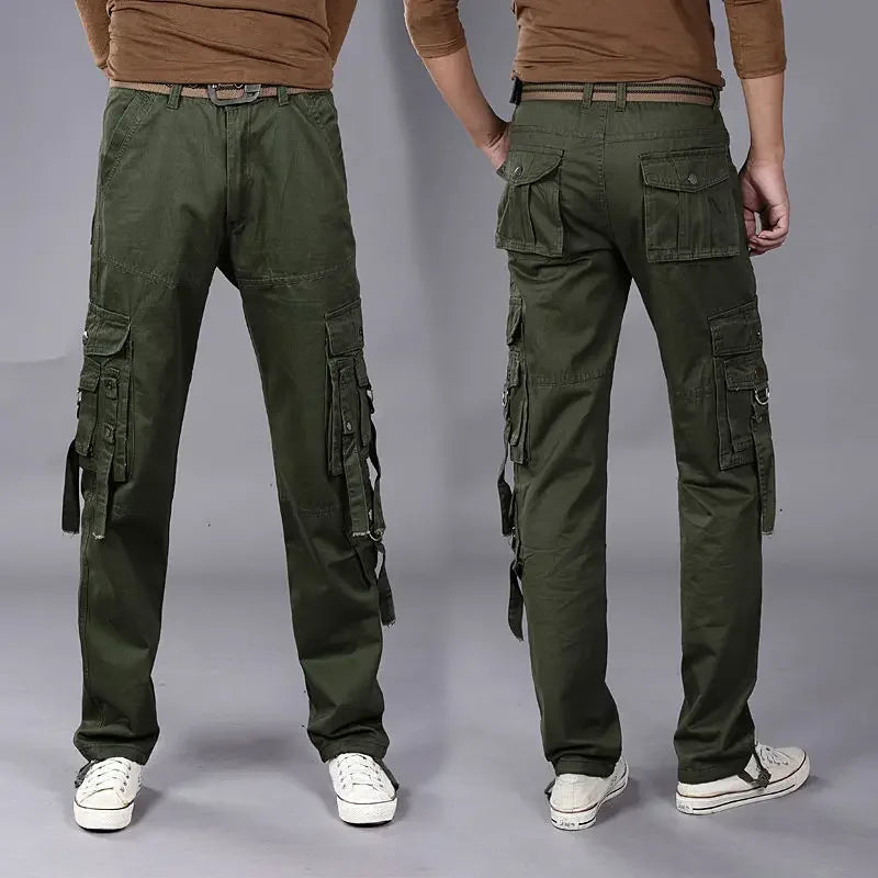 Outdoor Hiking Cotton Male Trousers Baggy Aesthetic Korean Style Cheap Y2k Vintage Men's Cargo Pants Fashion Slacks New In Long