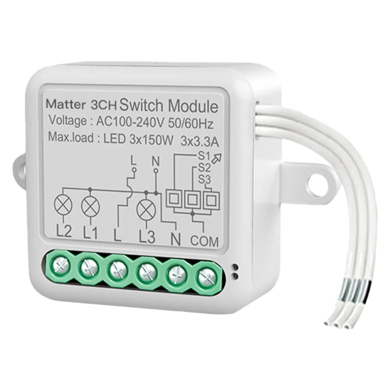 2024 New Intelligent WiFi Switches Component Intelligent Switches ABS Switchs for Home Automation Remote Control Electrical