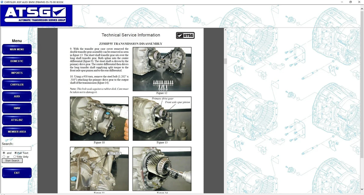 Newest ATSG 2017 Auto Repair Software Automatic Transmissions Service Group Repair Information Atsg Manual Diagnosis Unit Failur