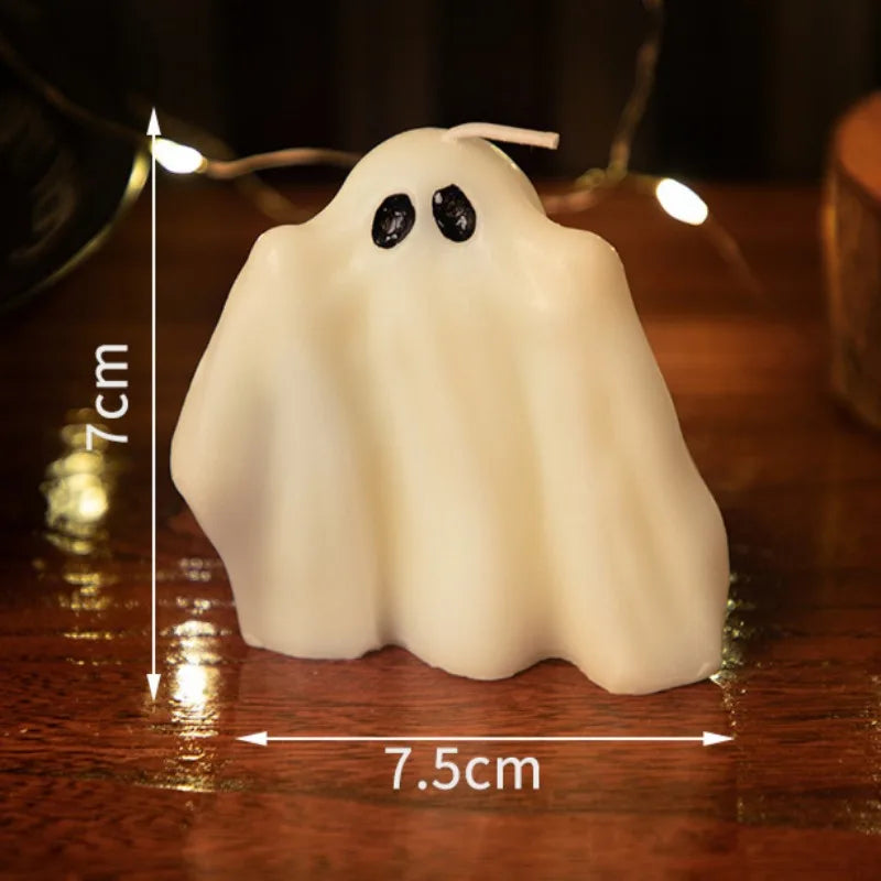 Halloween Decorative Decor Home Candles Ghost Candles Pumpkin Candle Scented Guest Gift Candles Halloween Accessories Home Decor