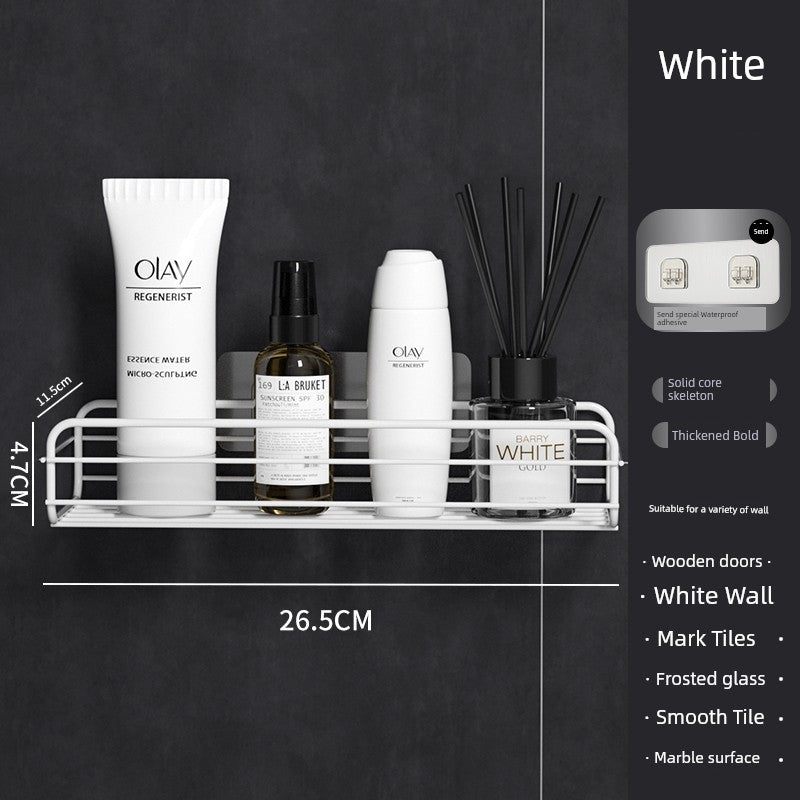Punch-Free Wall Hanging Washstand Cosmetic Shelf