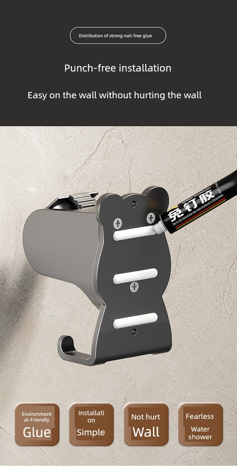 Punch-Free Shower Shower Head Accessories Shower Bracket