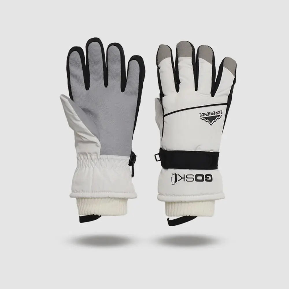 Elastic Keep Warm Snowboard Gloves Windproof Touch Screen Cycling Mittens Thicken Waterproof Skiing Gloves Outdooor