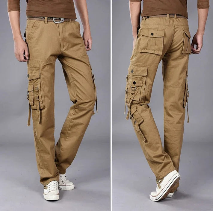 Outdoor Hiking Cotton Male Trousers Baggy Aesthetic Korean Style Cheap Y2k Vintage Men's Cargo Pants Fashion Slacks New In Long