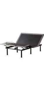 L300 Adjustable Bed Frame Head and Foot Incline - USB - Wireless Remote - Easy 2 Person Assembly  Quiet Motor