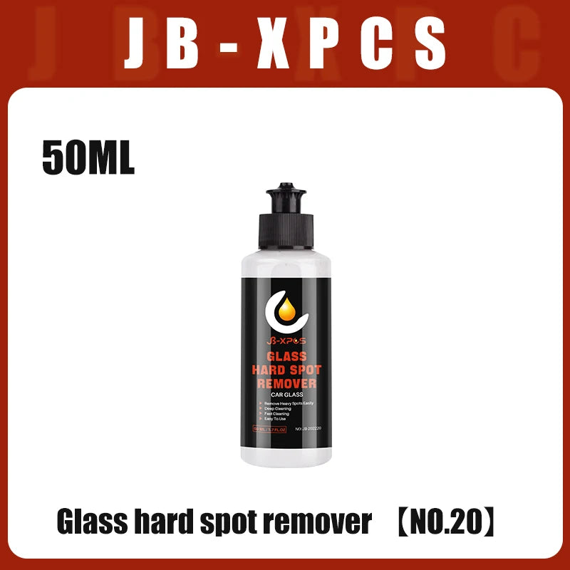 Glass Hard Water Spot Remover Heavy Oil Film Cleaner Paste Deep Cleaning for Bathroom Auto Windshield Car Care Accessorie