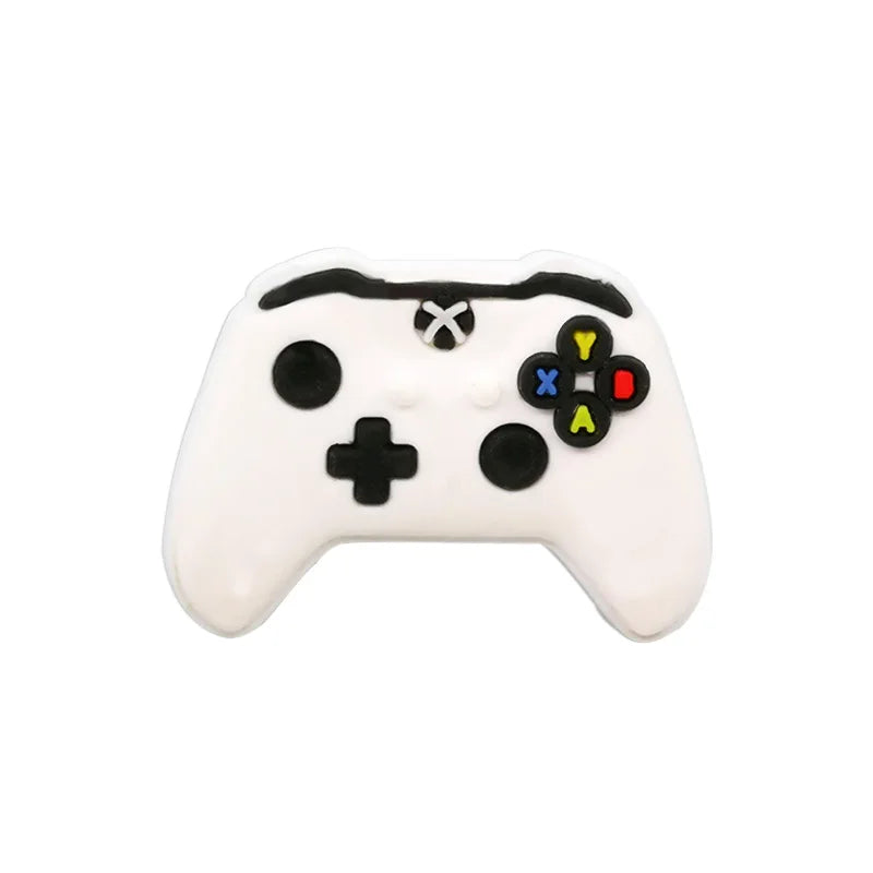 1-13pcs Shoe Charms Game Console Gamepad Shoe Decorations Pins for Men Boy Favor Gifts Clog Accessories Clog Buckle Fit Sandals