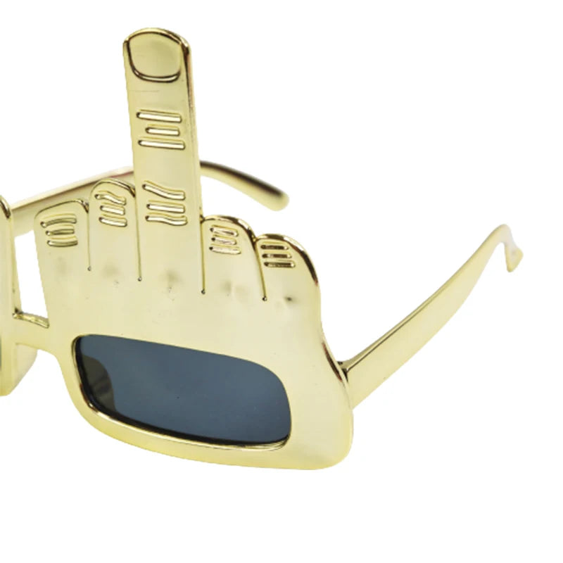 Glasses Sunglasses Finger Middle Funny Party Novelty Kid Sunglasses Eyeglasses Adults Favors Fun Eye Crazy Decorations Silly