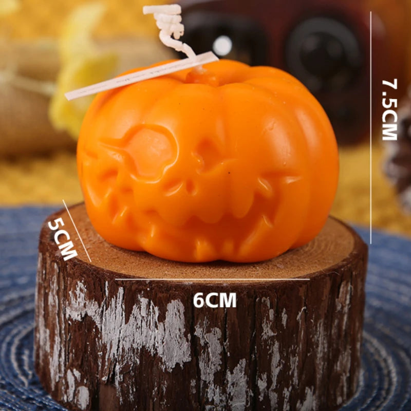Halloween Decorative Decor Home Candles Ghost Candles Pumpkin Candle Scented Guest Gift Candles Halloween Accessories Home Decor