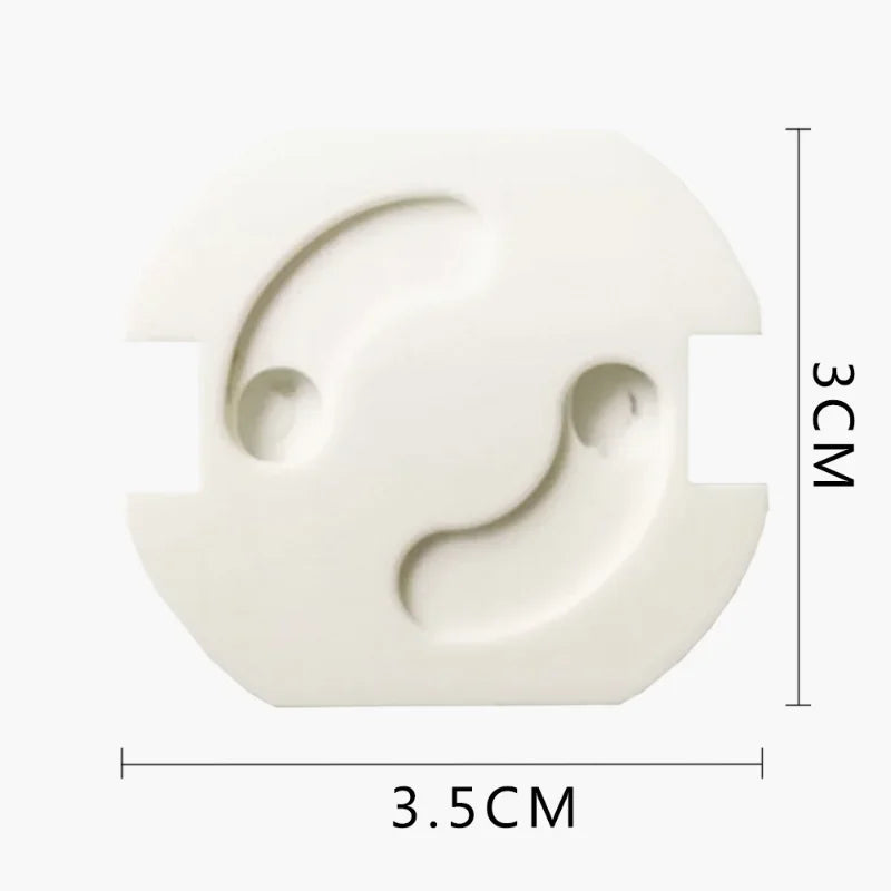 EU Baby Safety Electrical Outler Cover Anti Electric Shock Rotate Socket Protection Plug Protector Kid Power Socket Guard