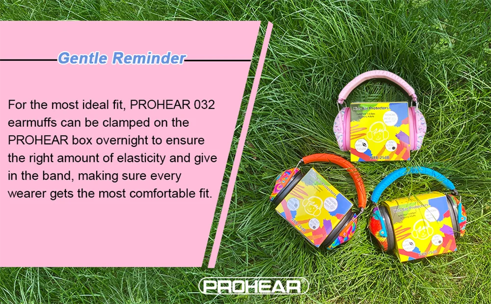 ZOHAN Kid Earmuffs Hearing Safety Protection Earmuffs Passive Noise Cancelling NNR 25dB For Children Toddlers Reading Sleeping