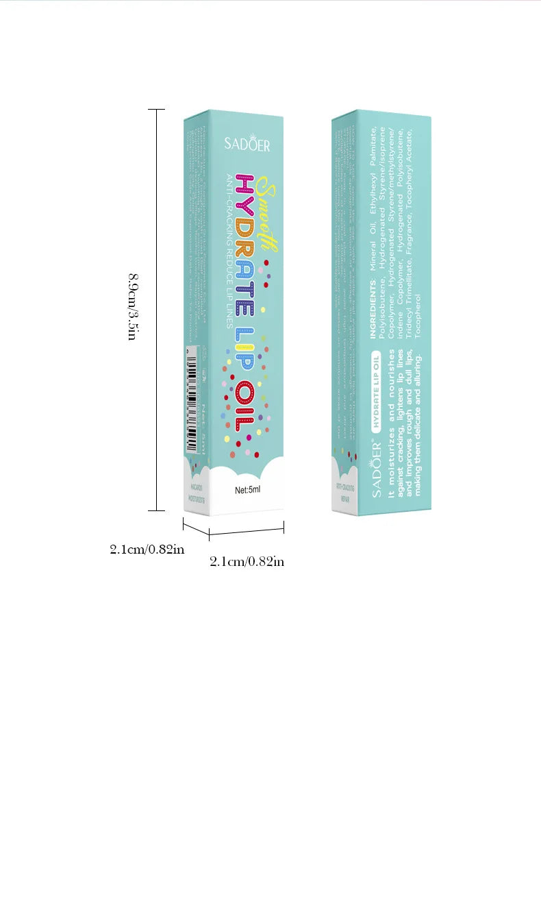 Remove Dark Lip Oil Lightening Melanin Mask Gloss Exfoliating Clean Moisturizer Korean Care SADOER Makeup Beauty Health Products