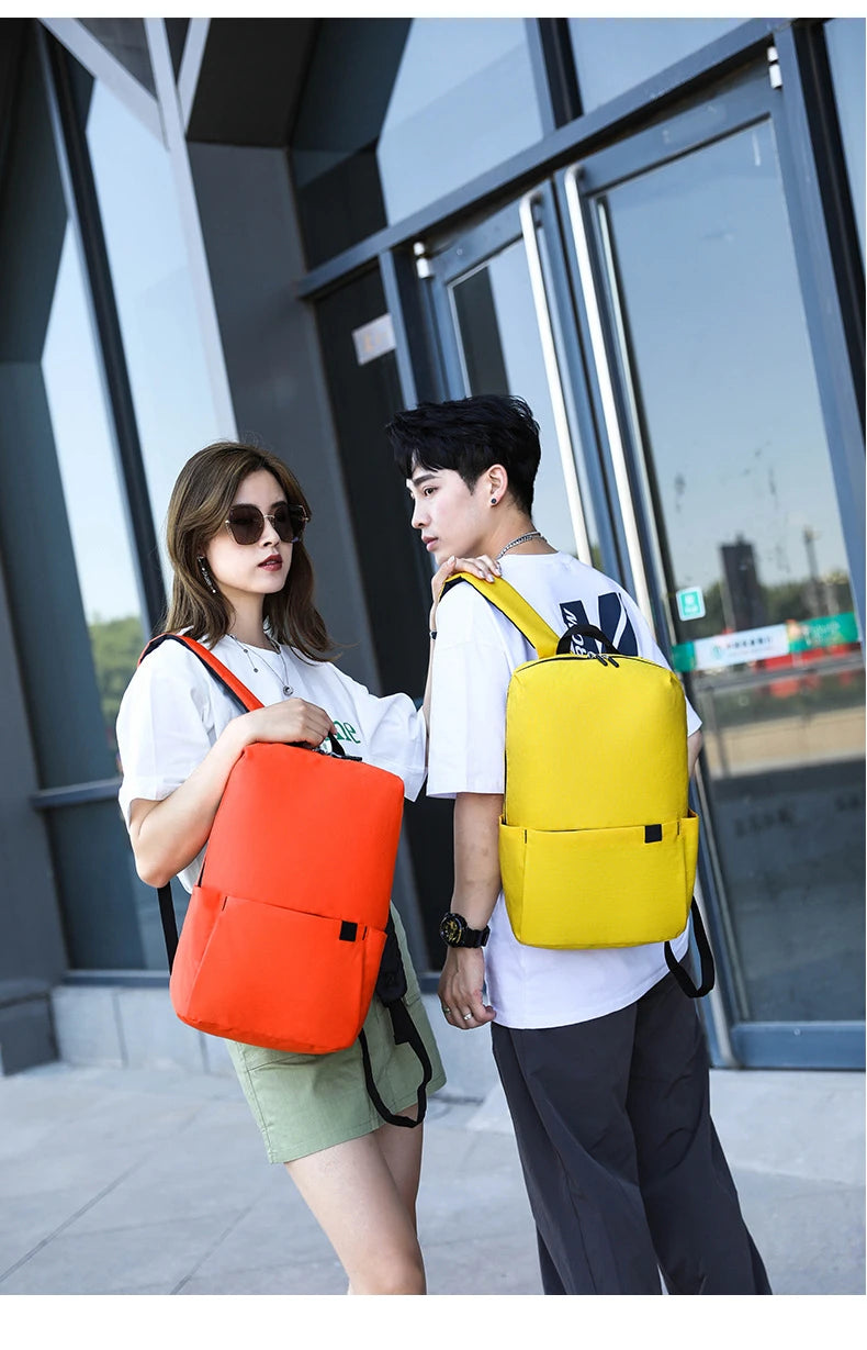New Sports Backpacks for Unisex 10L Outdooor High Capacity Oxford Waterproof College Backpack Women Men Travel School Bags